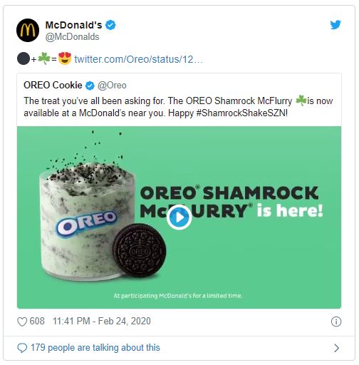 McDonalds tweet emoji marketing